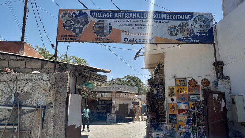 Village artisanal de Soumbedioune, Dakar