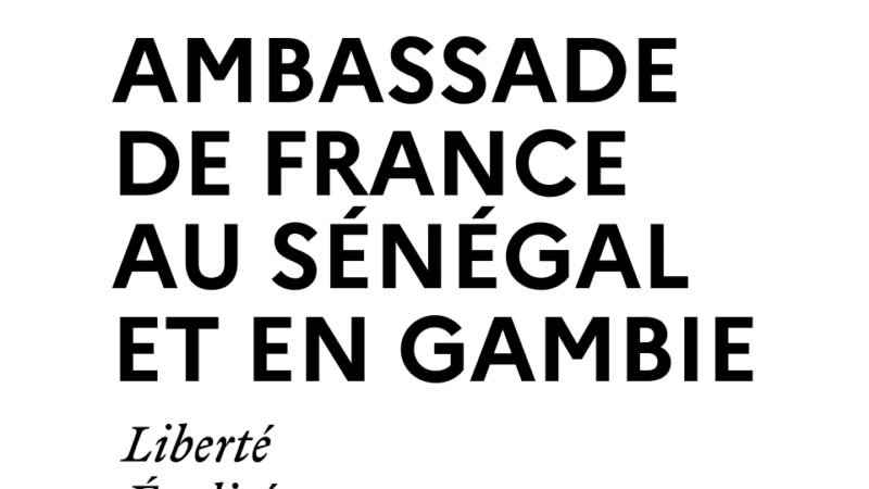 Embleme de l Ambassade de France au Senegal