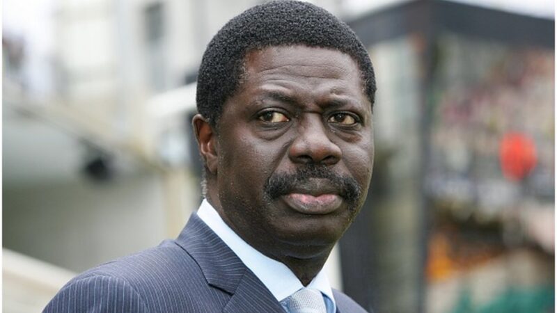 Pape Diouf dirigeant de football ex president de lOM